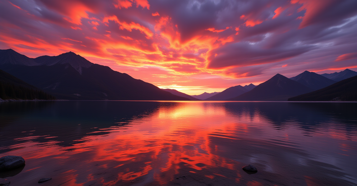 Photo edited to have a sunset feel