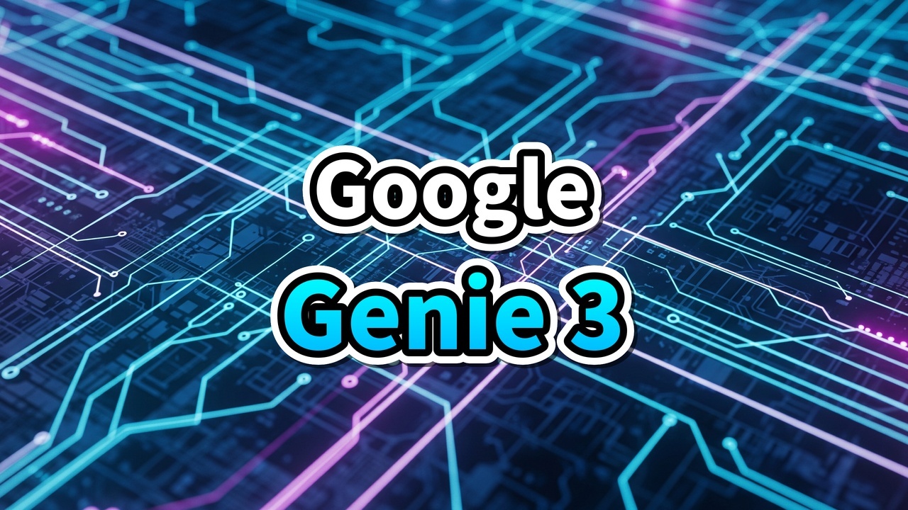 Google Genie 3が生成した多様なゲーム世界のイメージコラージュ
